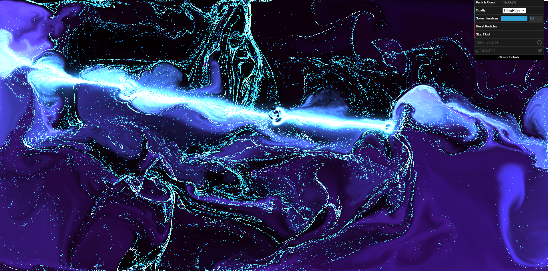 Blue Techno Fluid preview